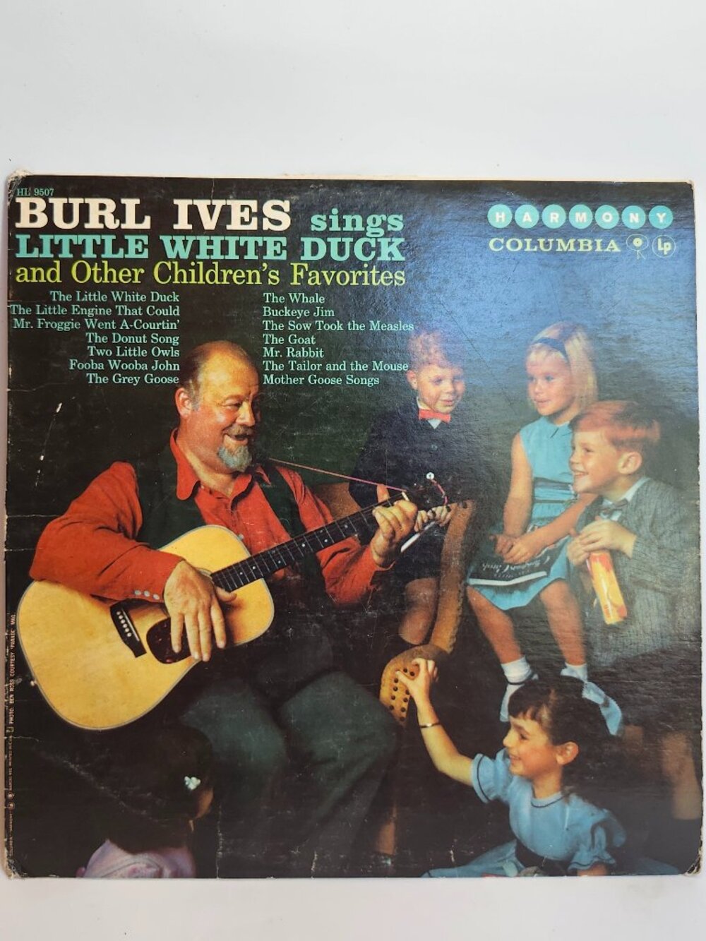 Vinyl LP Burl Ives Sings Little White Duck and Other Children's Favorites 1959